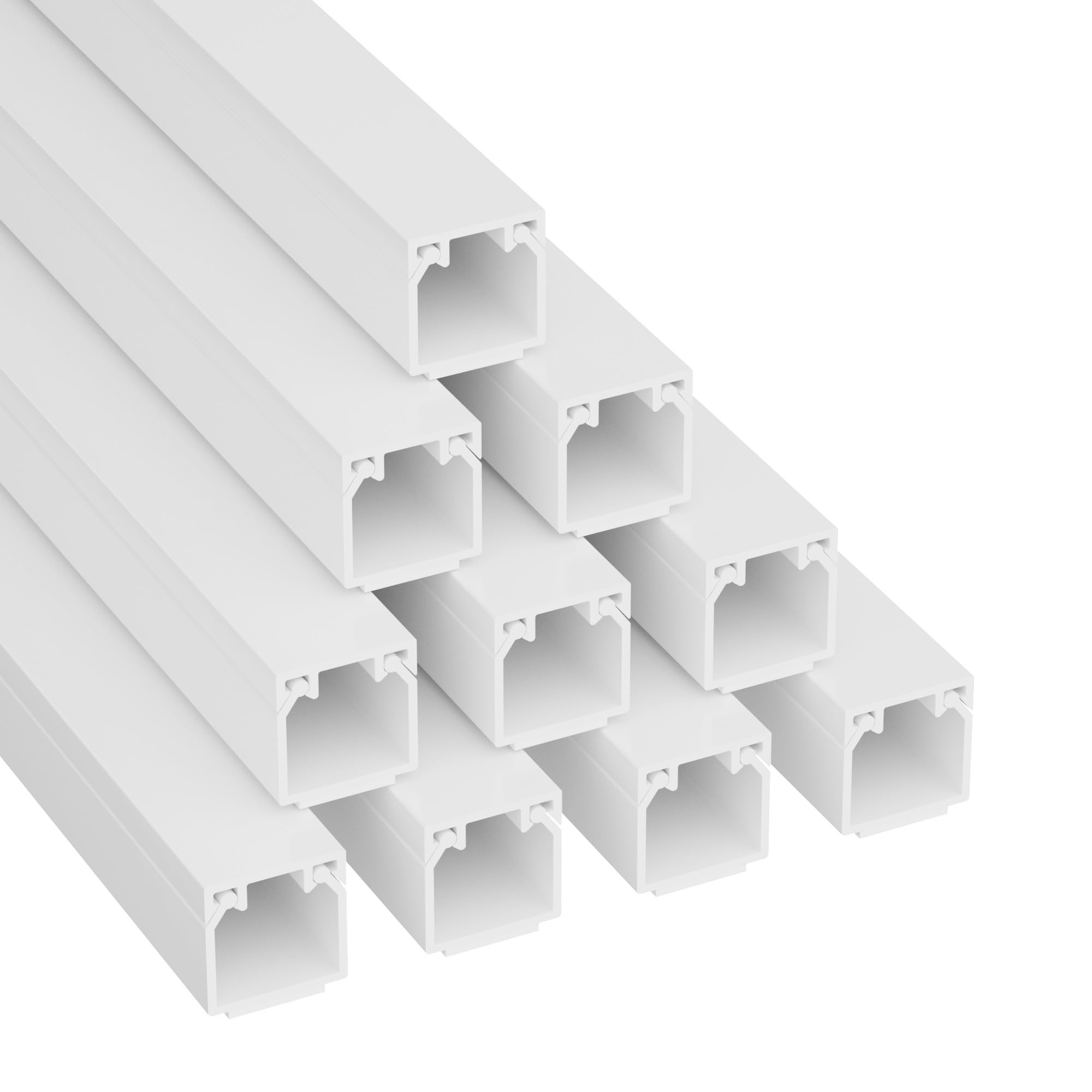 Canaleta PVC 10x10 mm para Cableado Eléctrico y de Datos