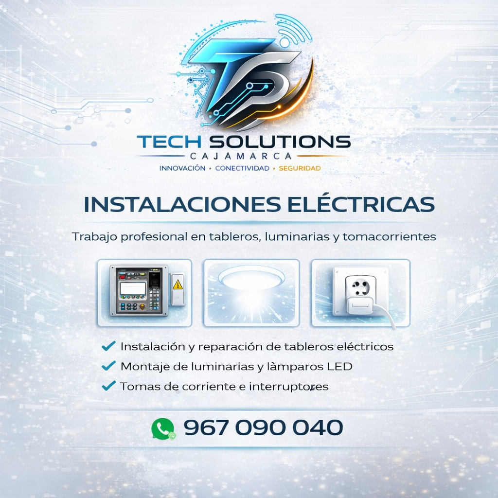 Instalaciones electricas para tecnología